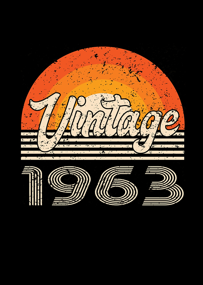 Vintage 1963 Birthday
