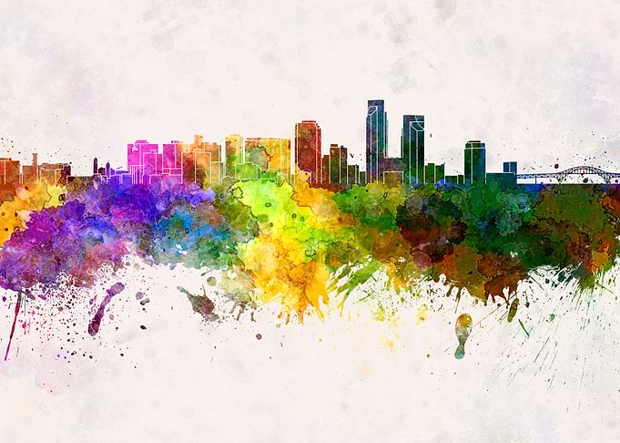 Corpus Christi skyline