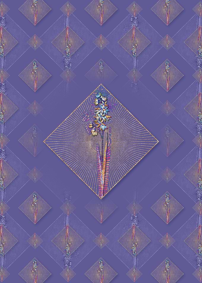 Turquoise Ixia Pattern