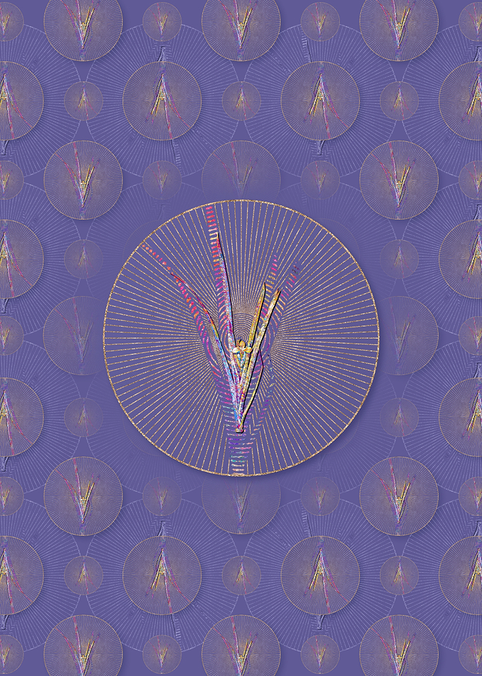 Yellow Iris Pattern