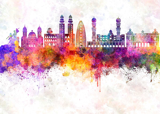 Dakar skyline