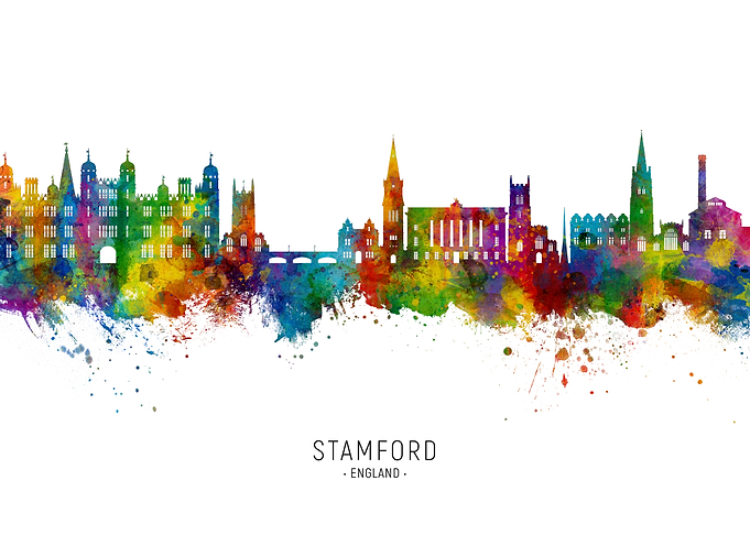 Stamford Skyline England
