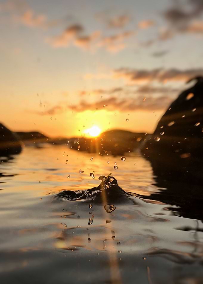 Rock pool explosion