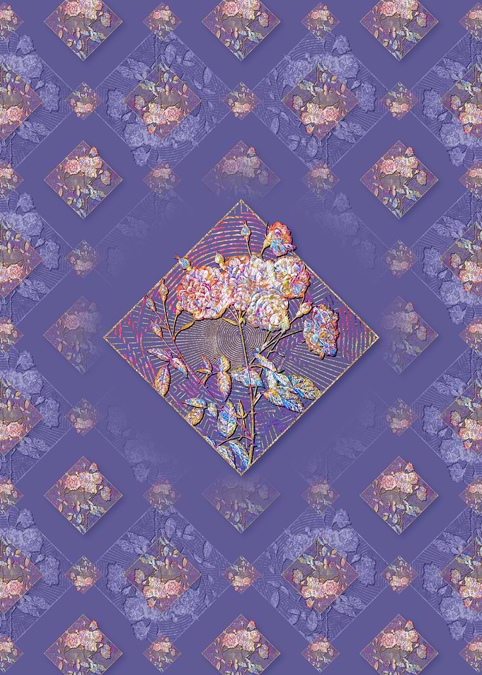 Ternaux Rose Bloom Pattern