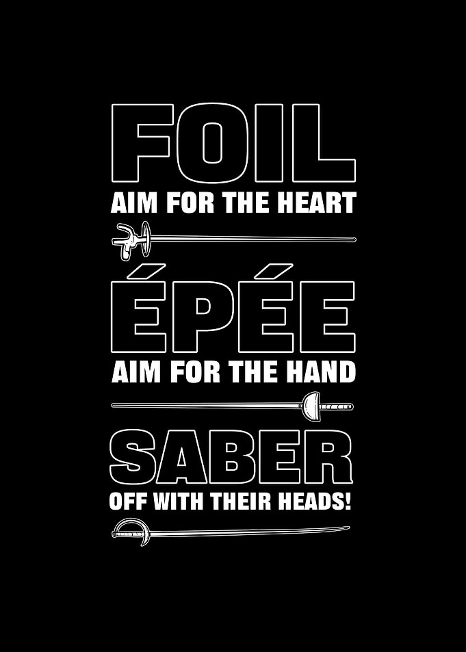 Foil Saber pe For