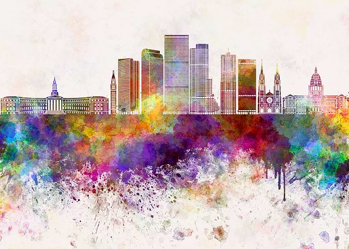 Denver V2 skyline