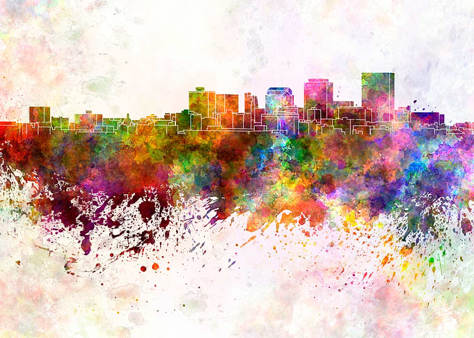 Dayton skyline