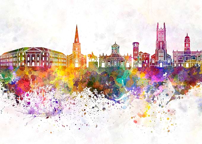 Derby skyline