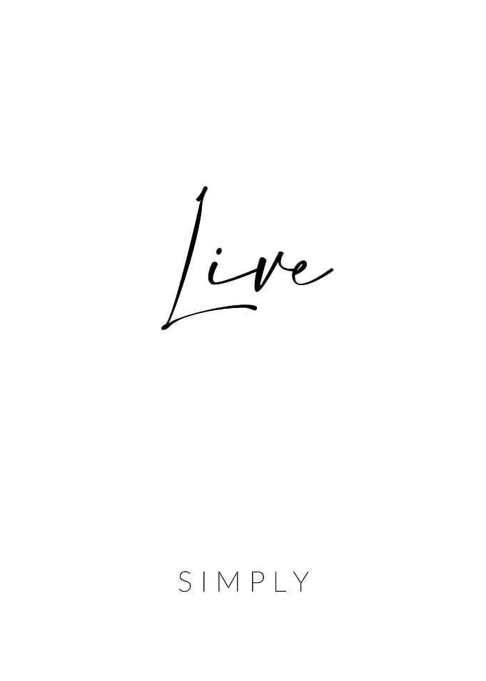Live Simply