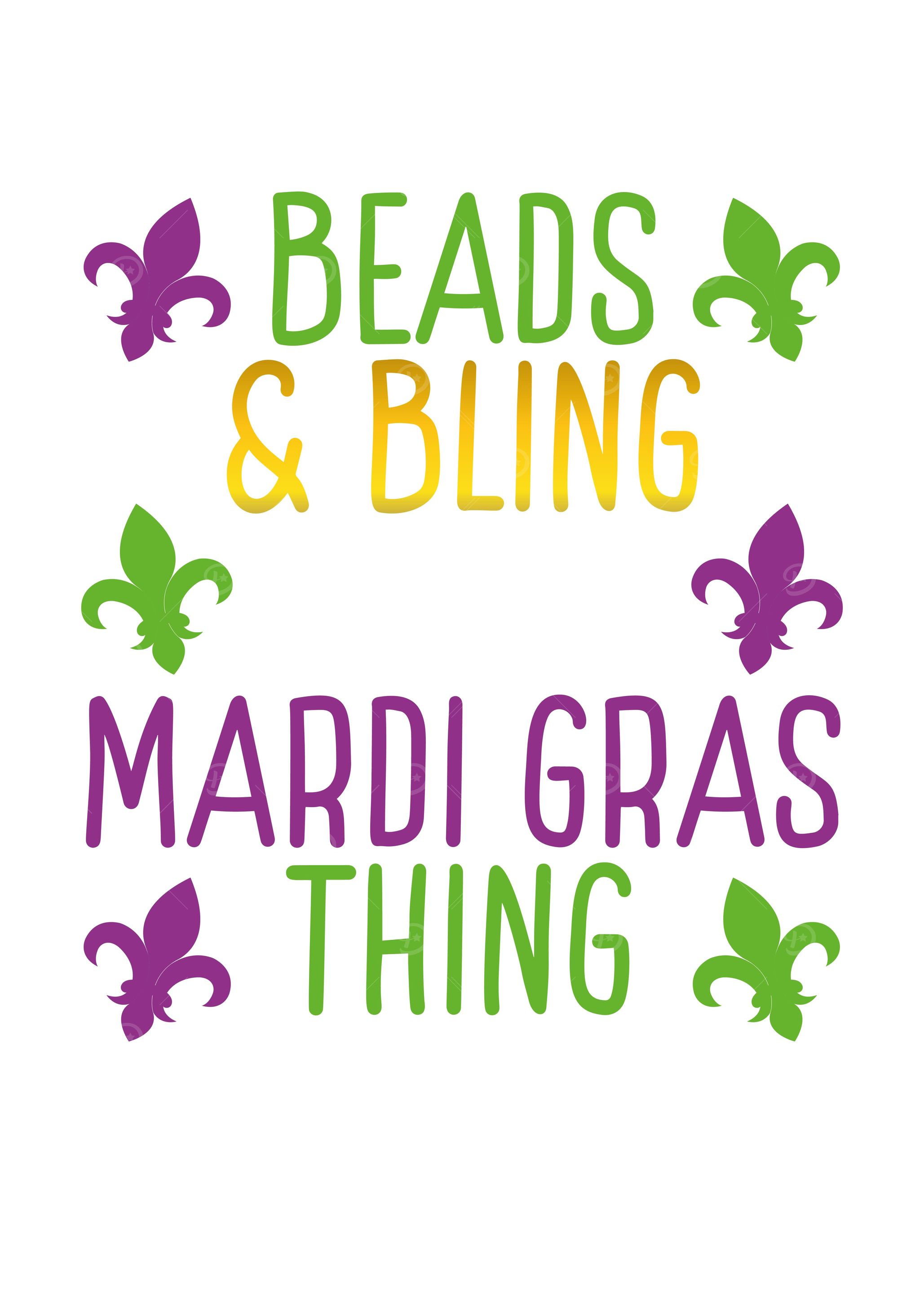 Beads and bling