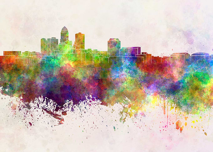 Des Moines skyline