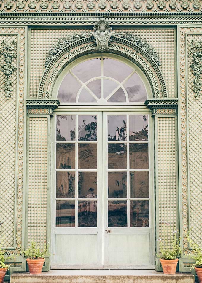 French Green Door