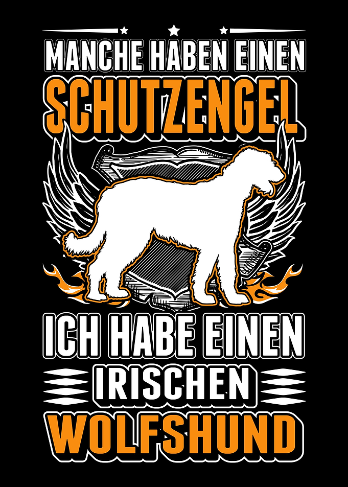Irischer Wolfshund Schutze