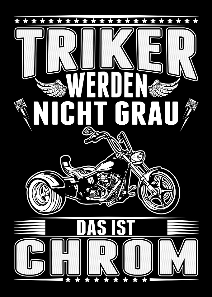 Triker werden nicht Grau D