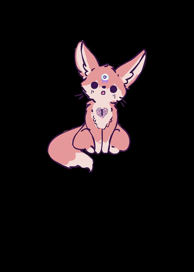 Fox Kawaii Satanic