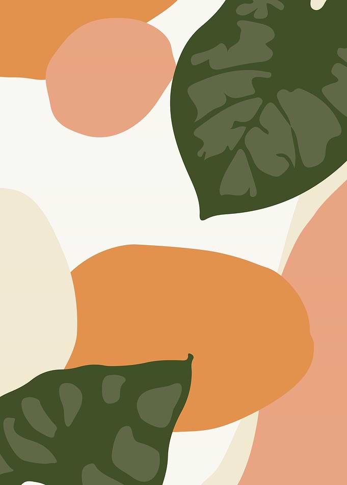 Abstract Botanical plant
