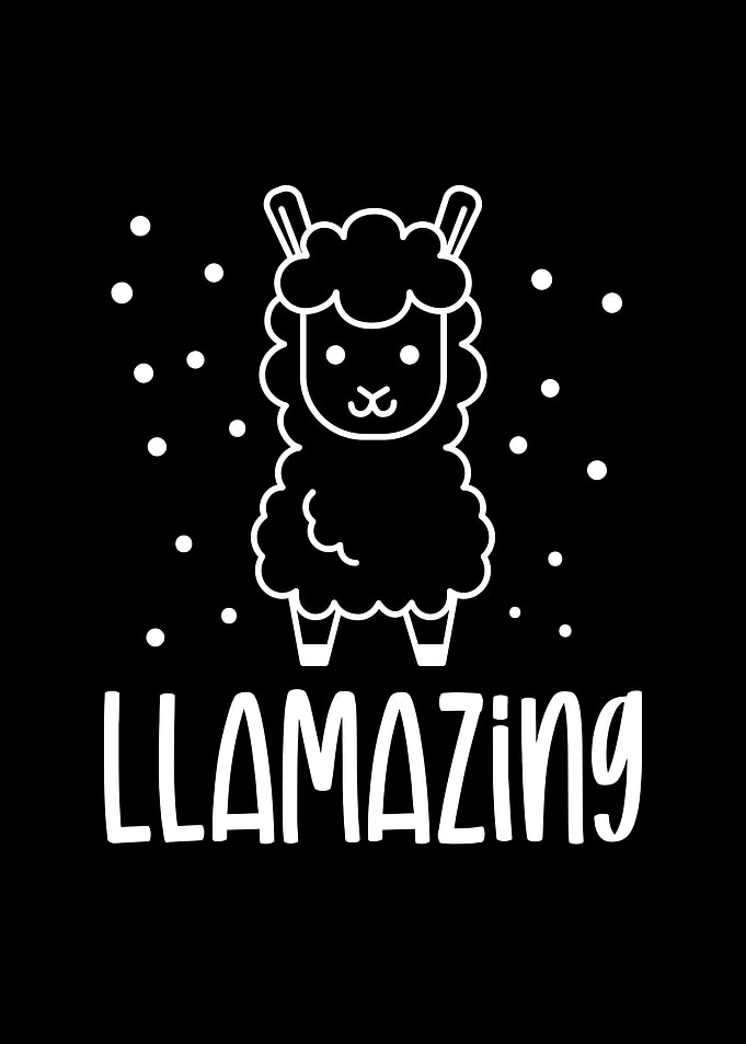 Cute llamazing