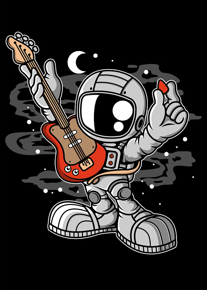 Astronaut Guitar