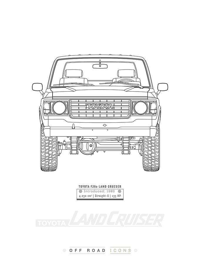 FJ60 lines