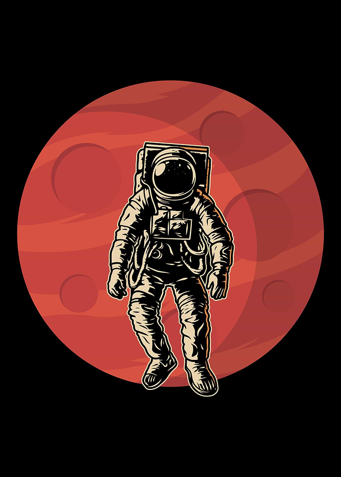 Mars Astronaut Mars Space