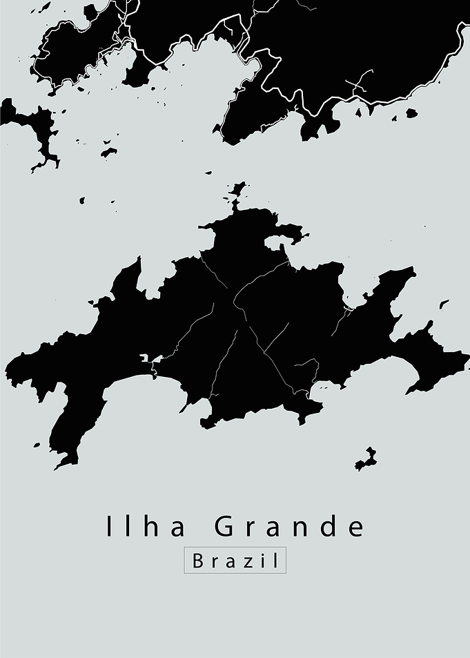 Ilha Grande Island Map