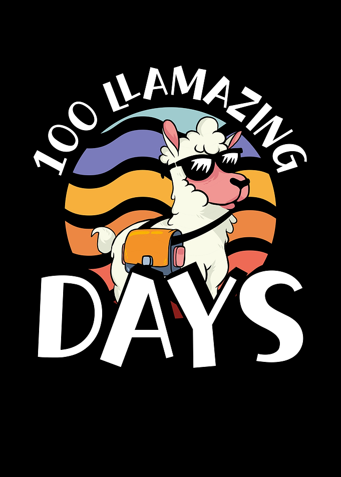 100 llamazing days