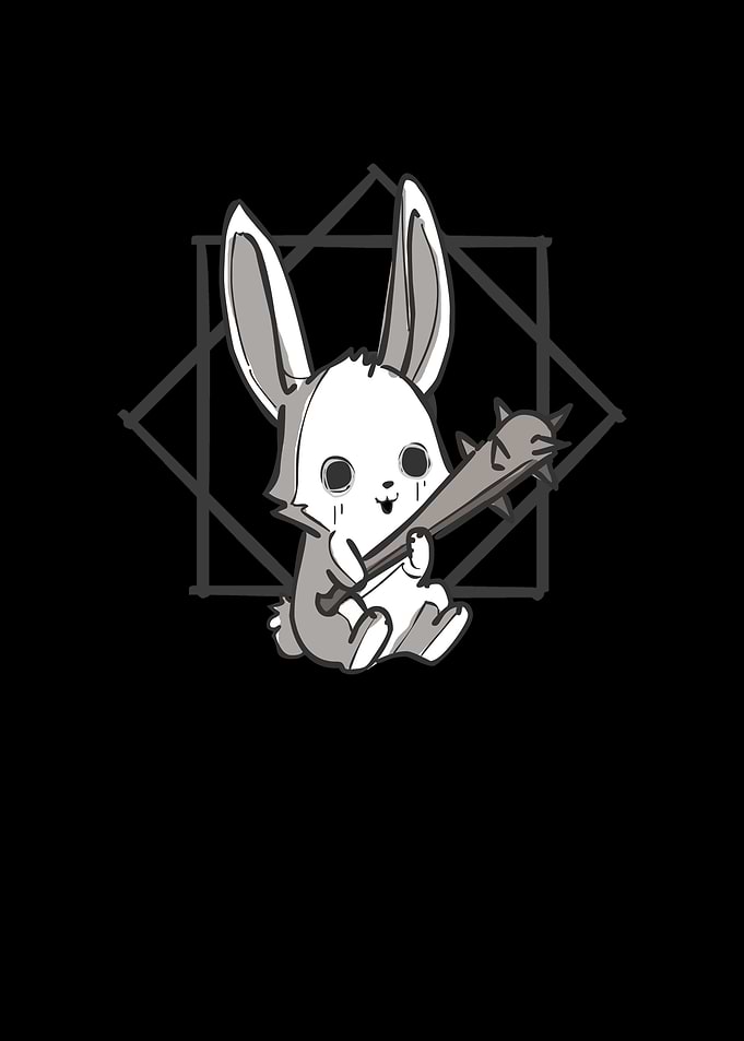 Bunny Satanic Kawaii