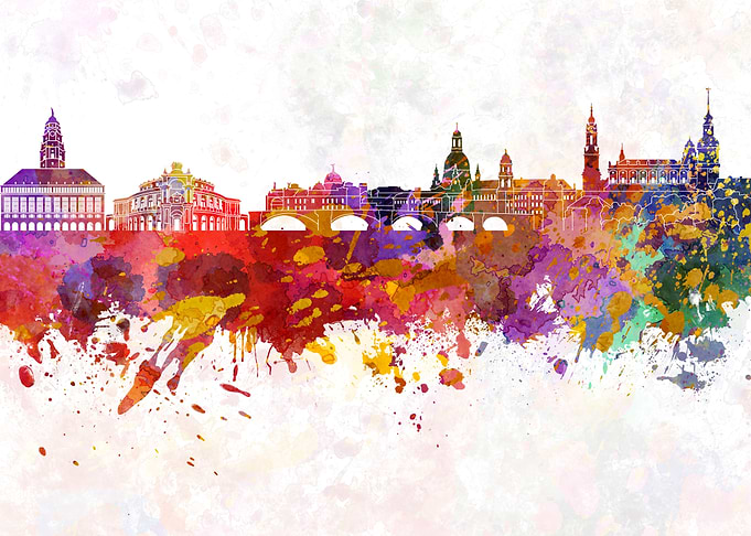 Dijon skyline