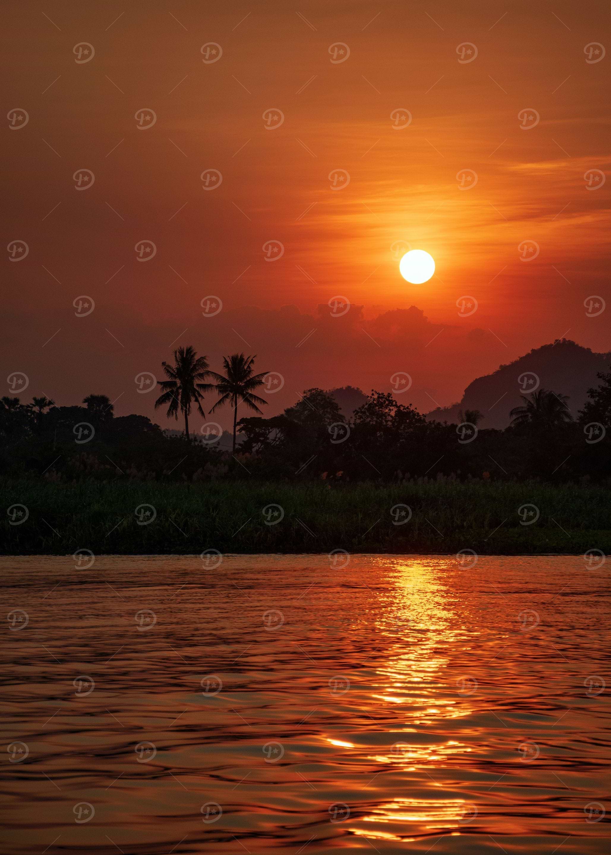 Sunset at the Sea Beach