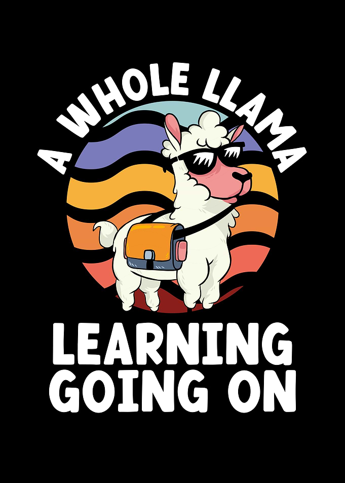 A whole llama vintage