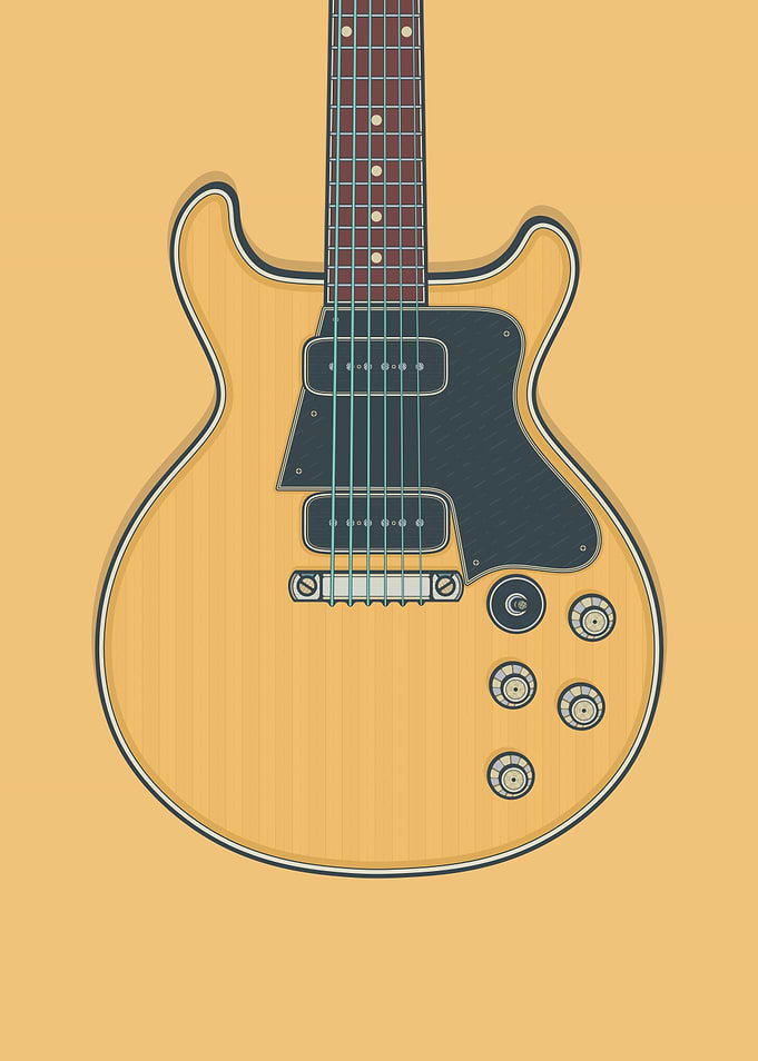 Rock Double Cut Guitar