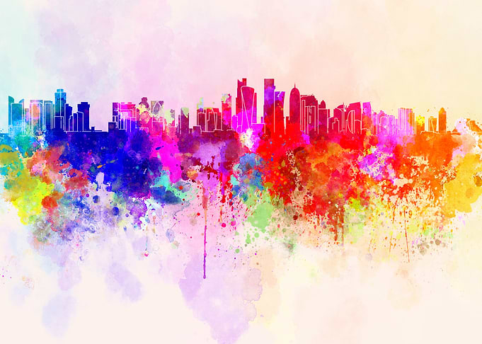 Doha skyline