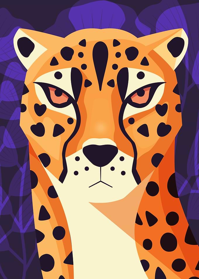 Tiger Wild animal art