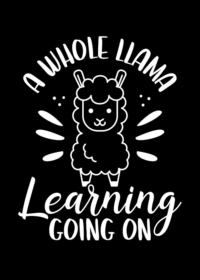 A whole llama learning