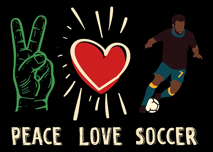 Funny Soccer Player Love