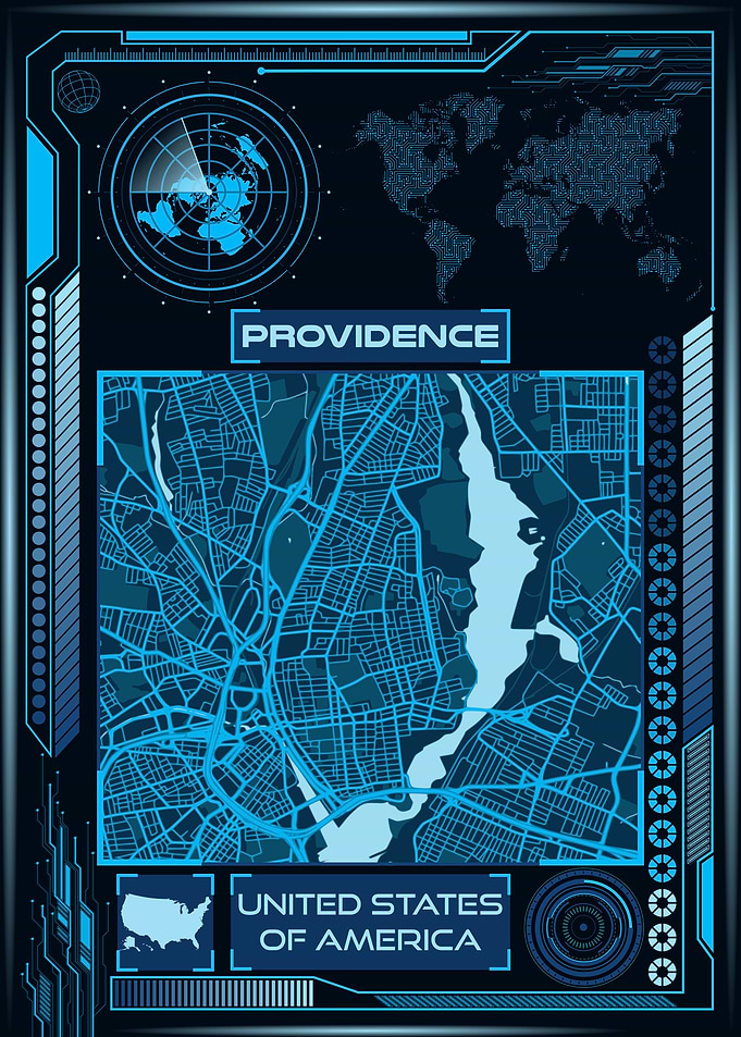 PROVIDENCE MAP USA