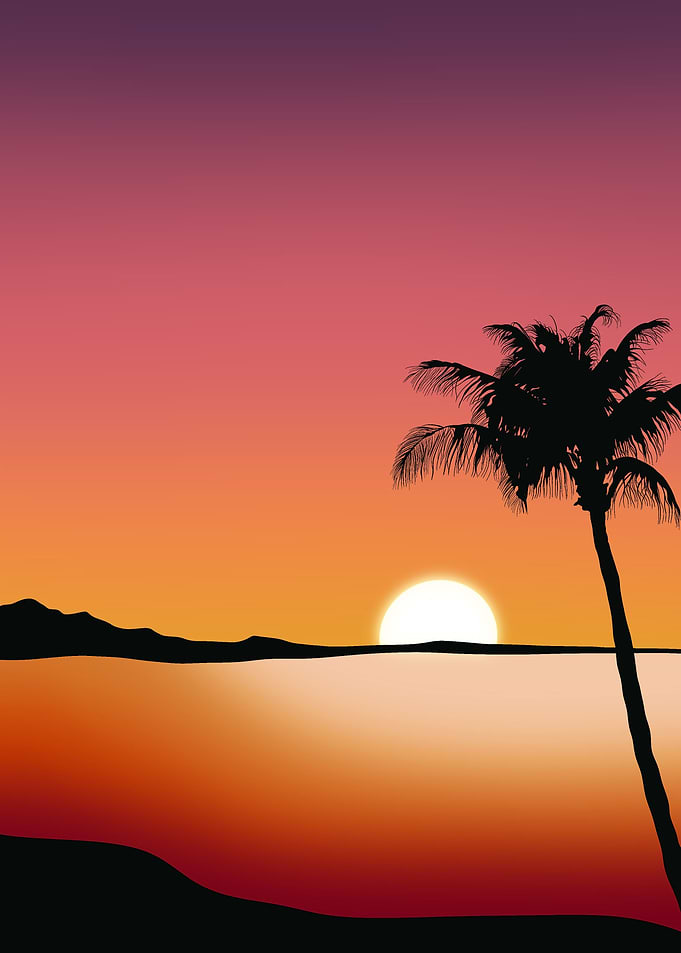 Island Sunset