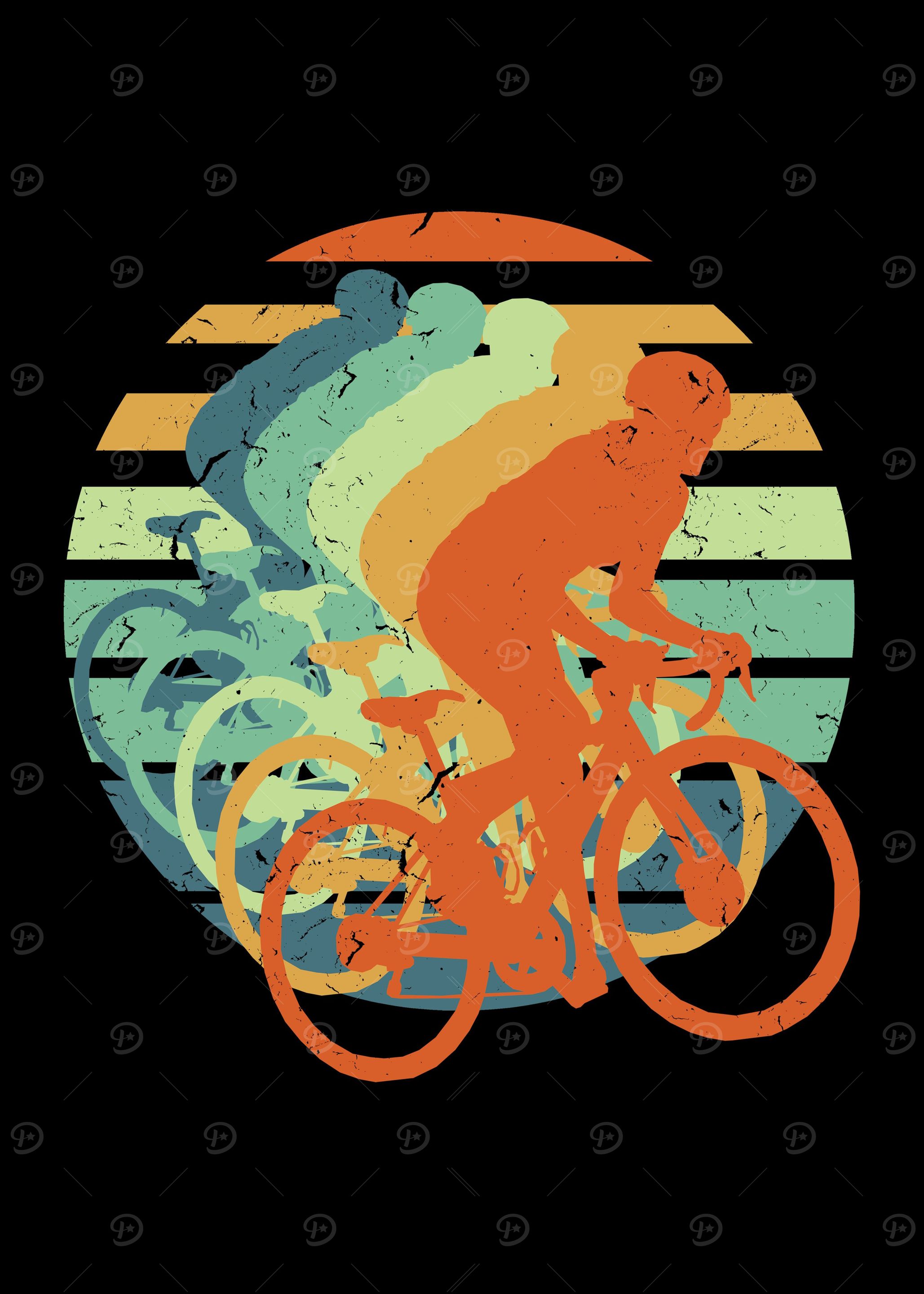 Mountain Biker Vintage