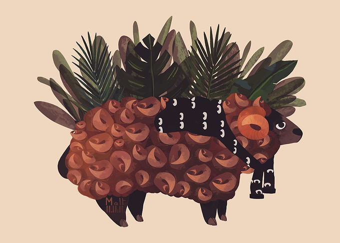 strange sheep