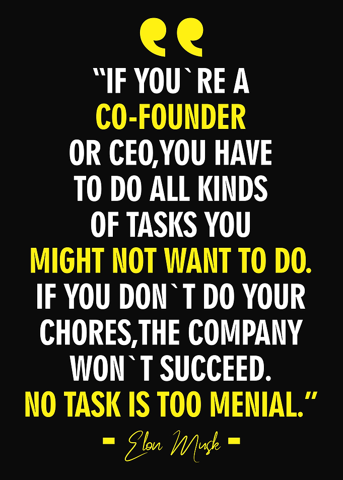 Best Success Elon Quote