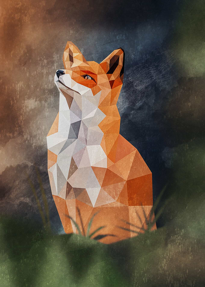 Low Poly Fox v2