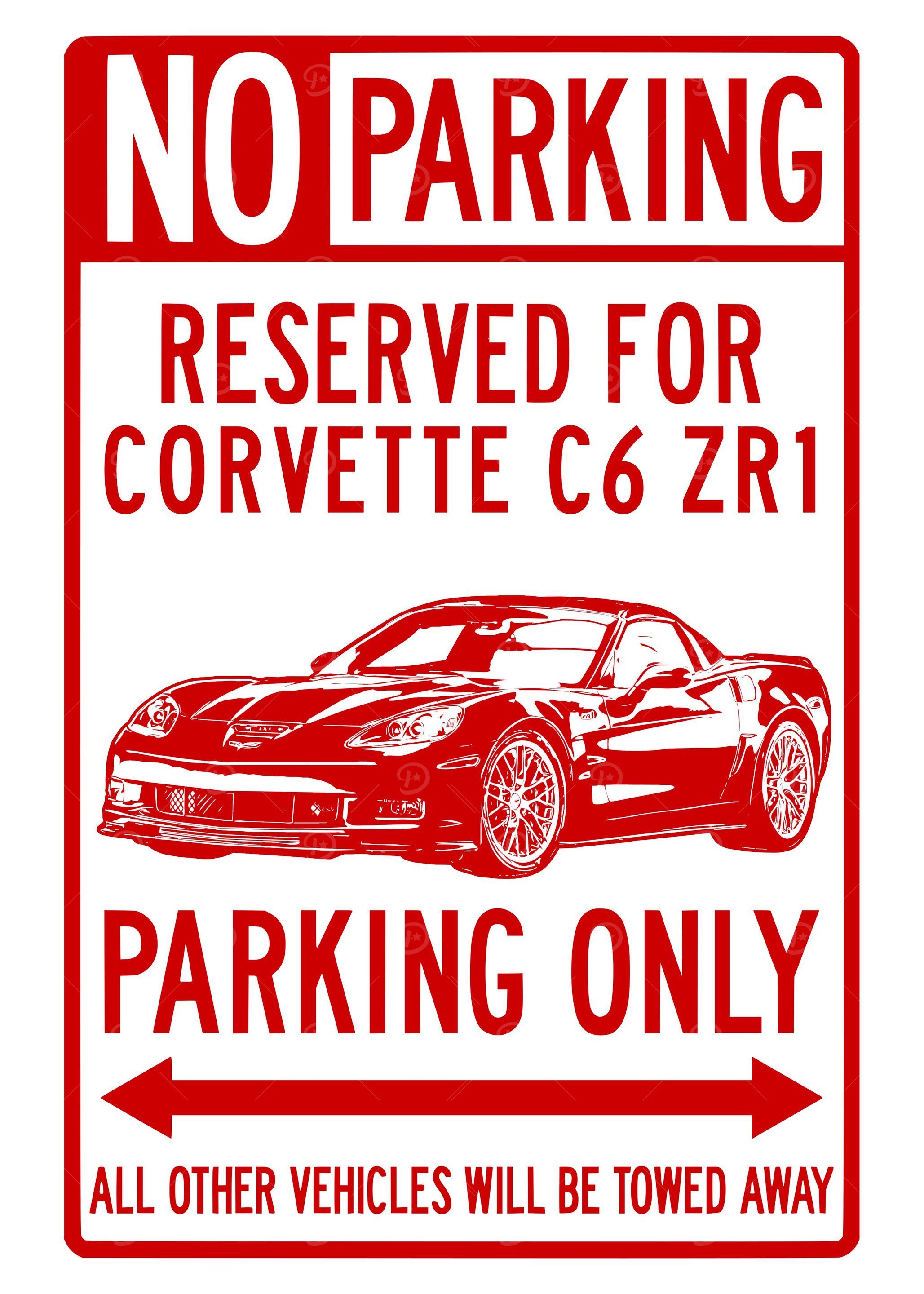 Corvette C6 ZR1 Parking
