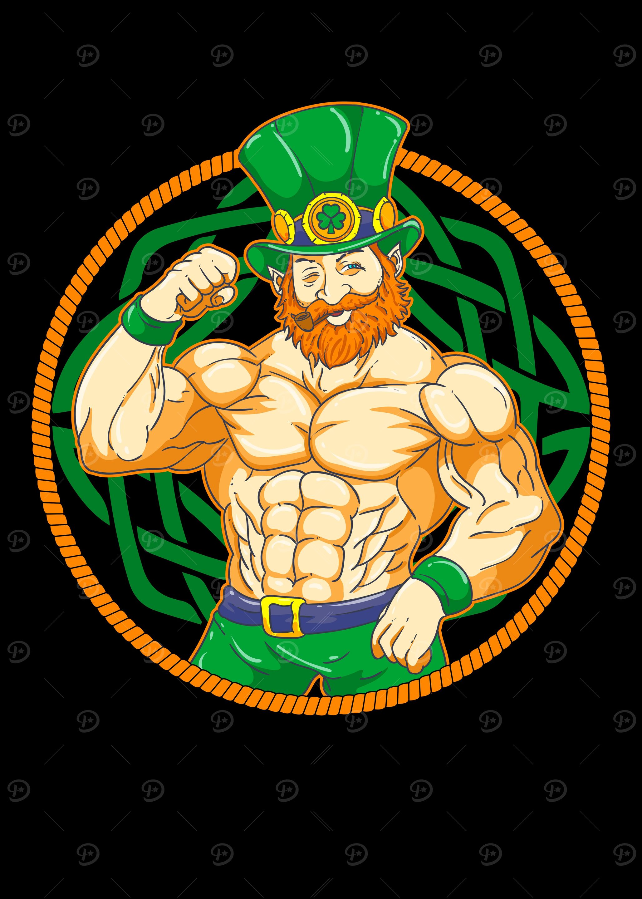 Leprechaun Irish Boy