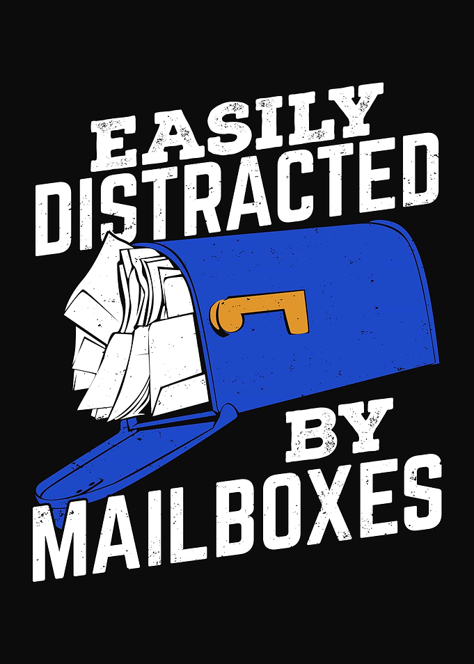 Distracted By Mailboxes