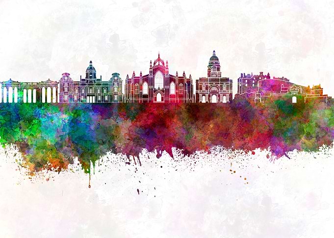 Edinburgh skyline