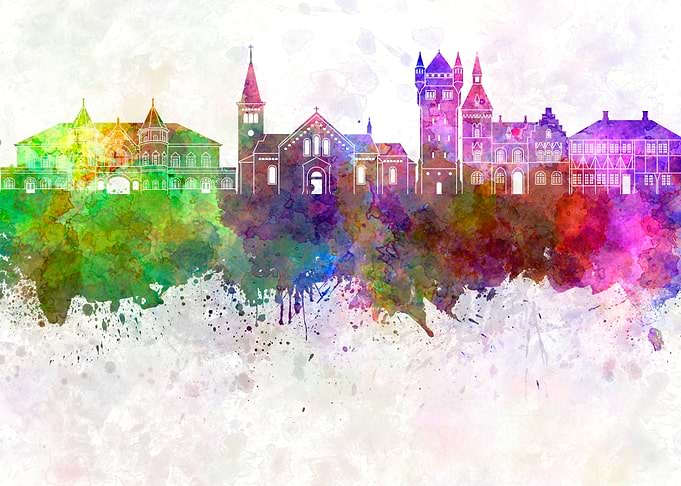 Esbjerg skyline