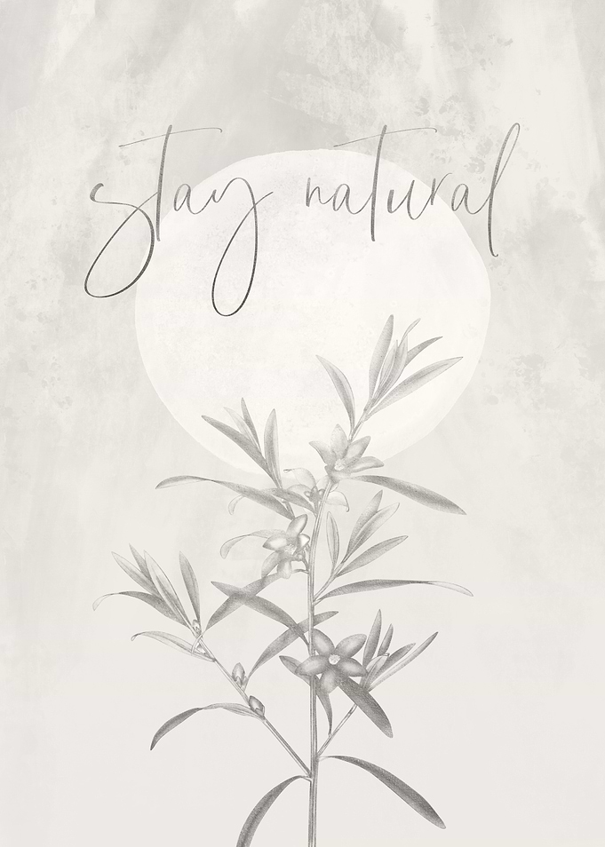 Stay natural Japandi