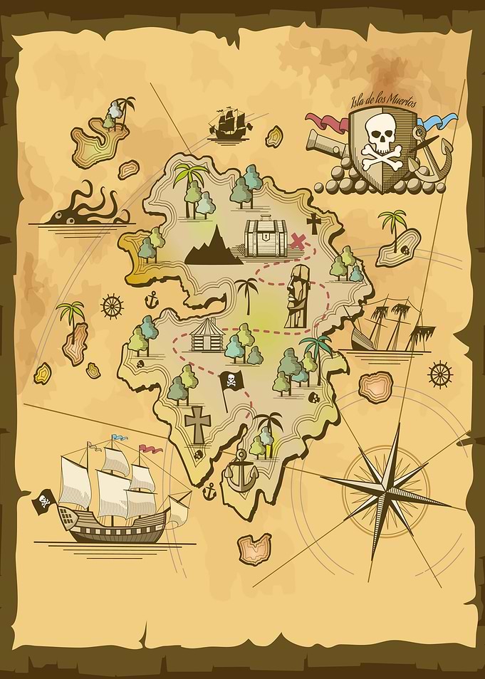 pirates fantasy Maps