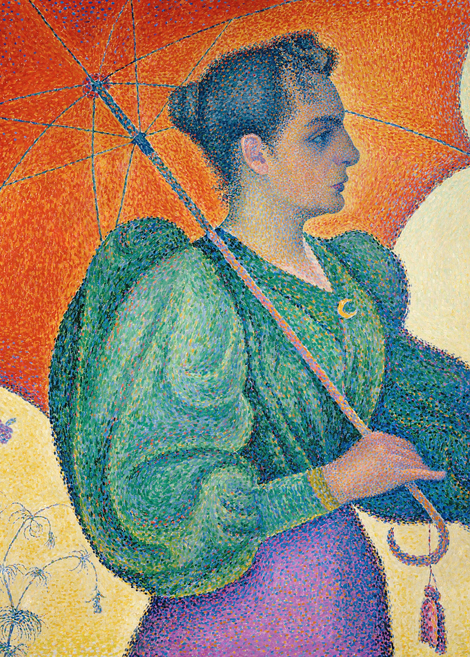 Woman with Umbrella
