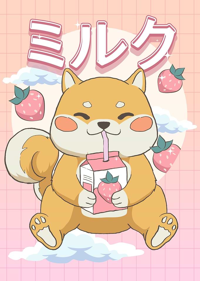 Japanese Kawaii Shiba Inu